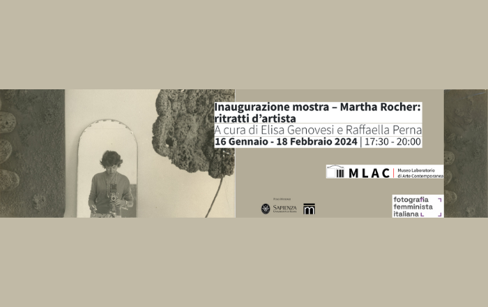 INAUGURAZIONE MOSTRA | MARTHA ROCHER: RITRATTI D'ARTISTA 