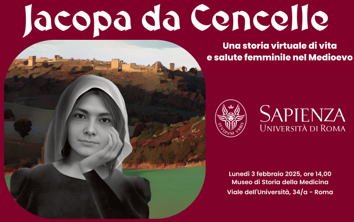 Jacopa da Cencelle | Una storia virtuale di vita e salute femminile nel Medioevo