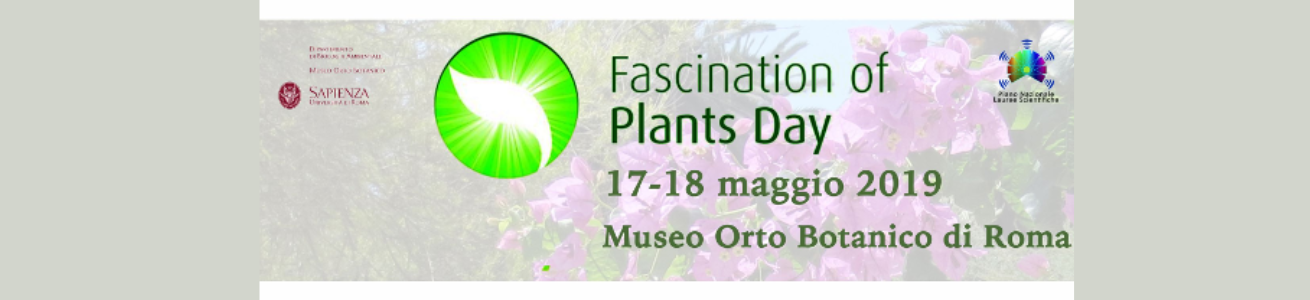 Fascination of Plants Day 2019