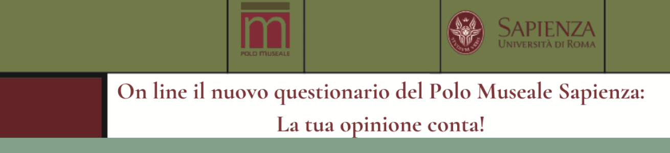 Nuovo questionario sui musei per gli studenti Sapienza